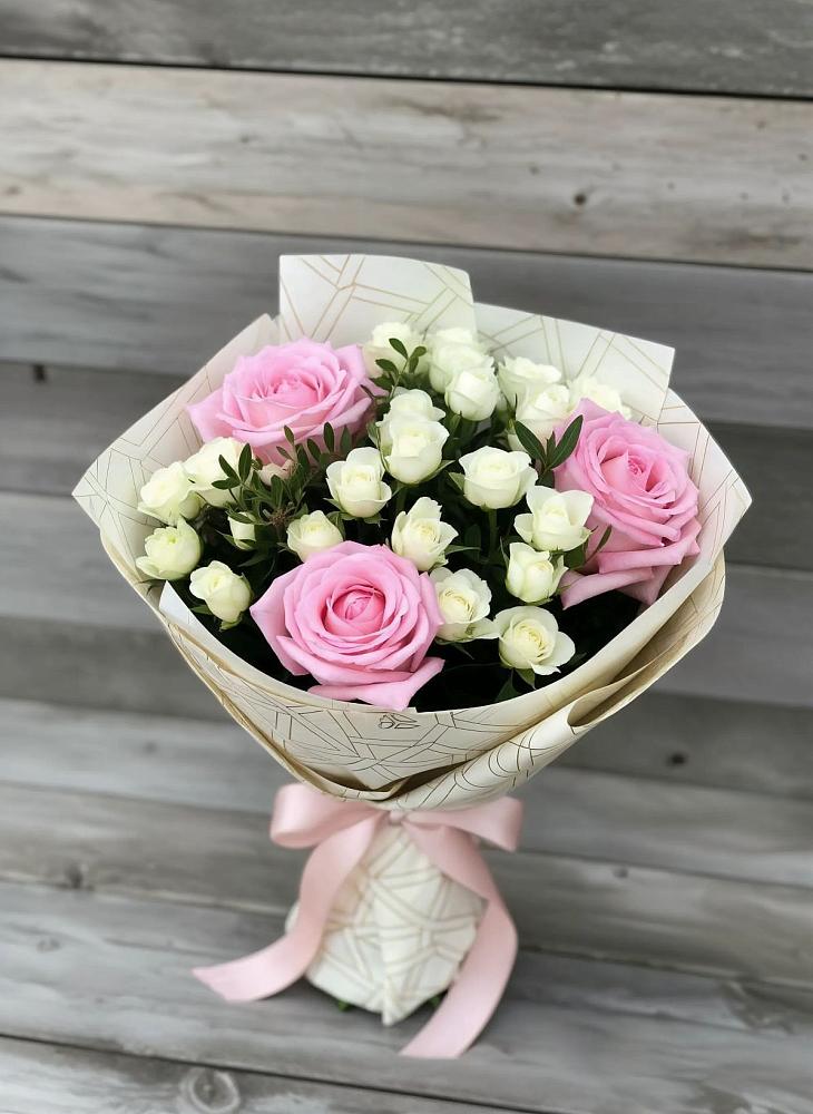 Букет цветов из: Розы в Муслюмово Татарстан