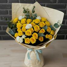 Букет цветов из:  Розы в Муслюмово Татарстан