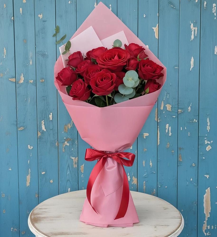 Букет цветов из: Розы в Муслюмово Татарстан