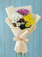 Букет цветов из:  Хризантемы в Муслюмово Татарстан