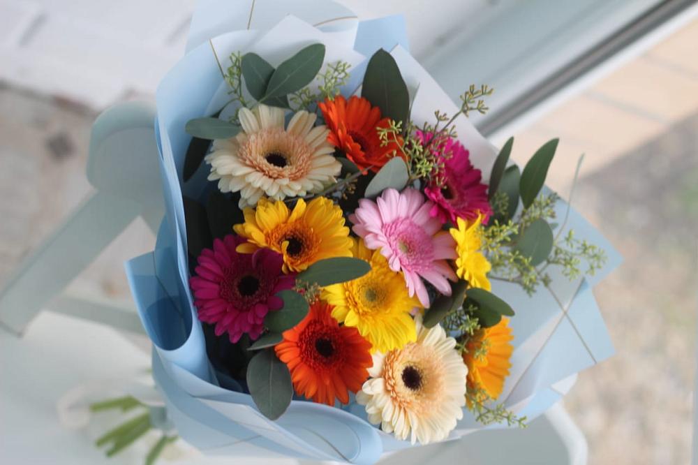 Букет цветов из: Герберы в Муслюмово Татарстан