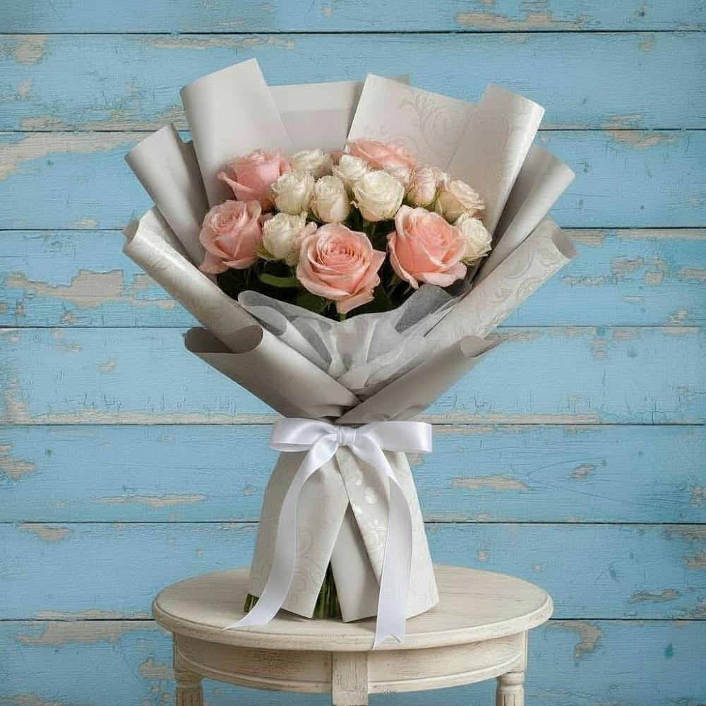 Букет цветов из: Розы в Муслюмово Татарстан