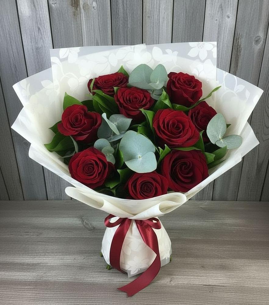 Букет цветов из: Розы в Муслюмово Татарстан