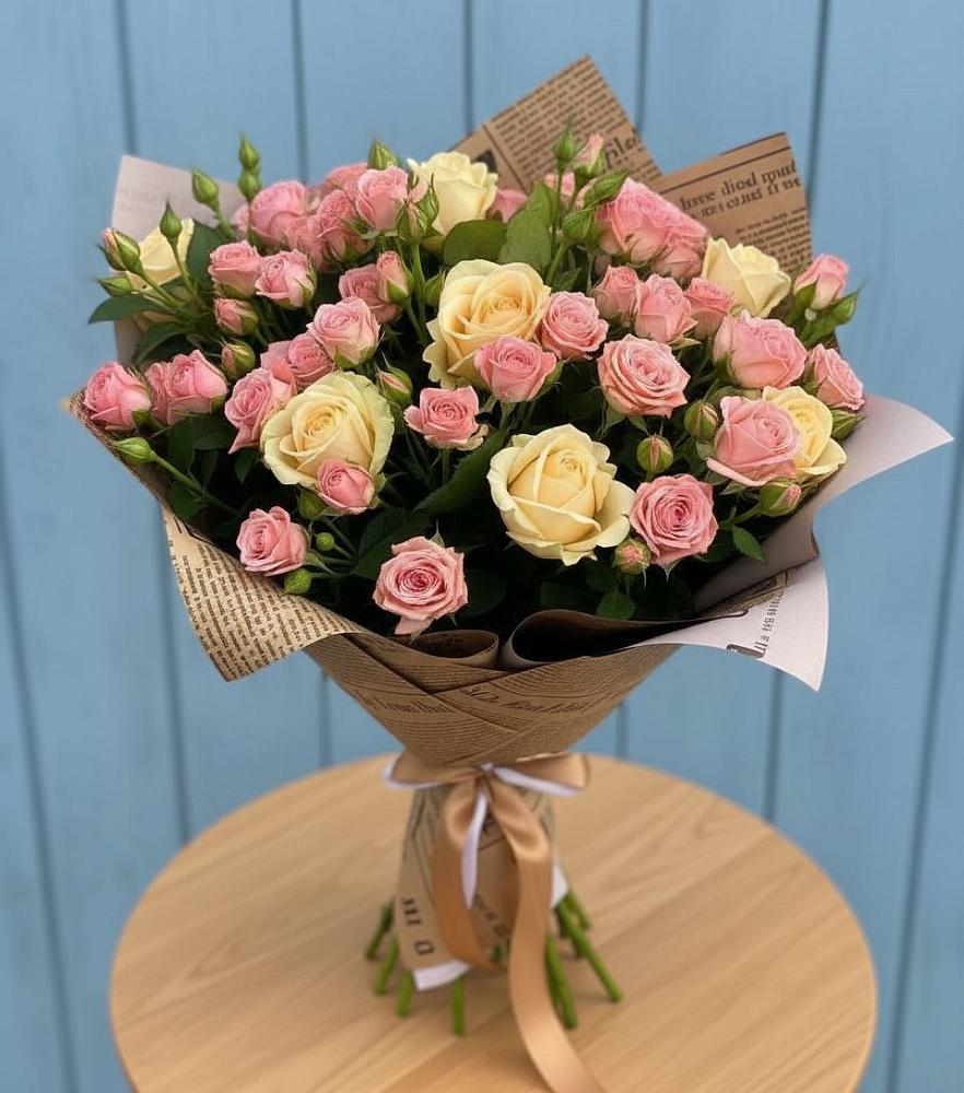 Букет цветов из: Розы в Муслюмово Татарстан