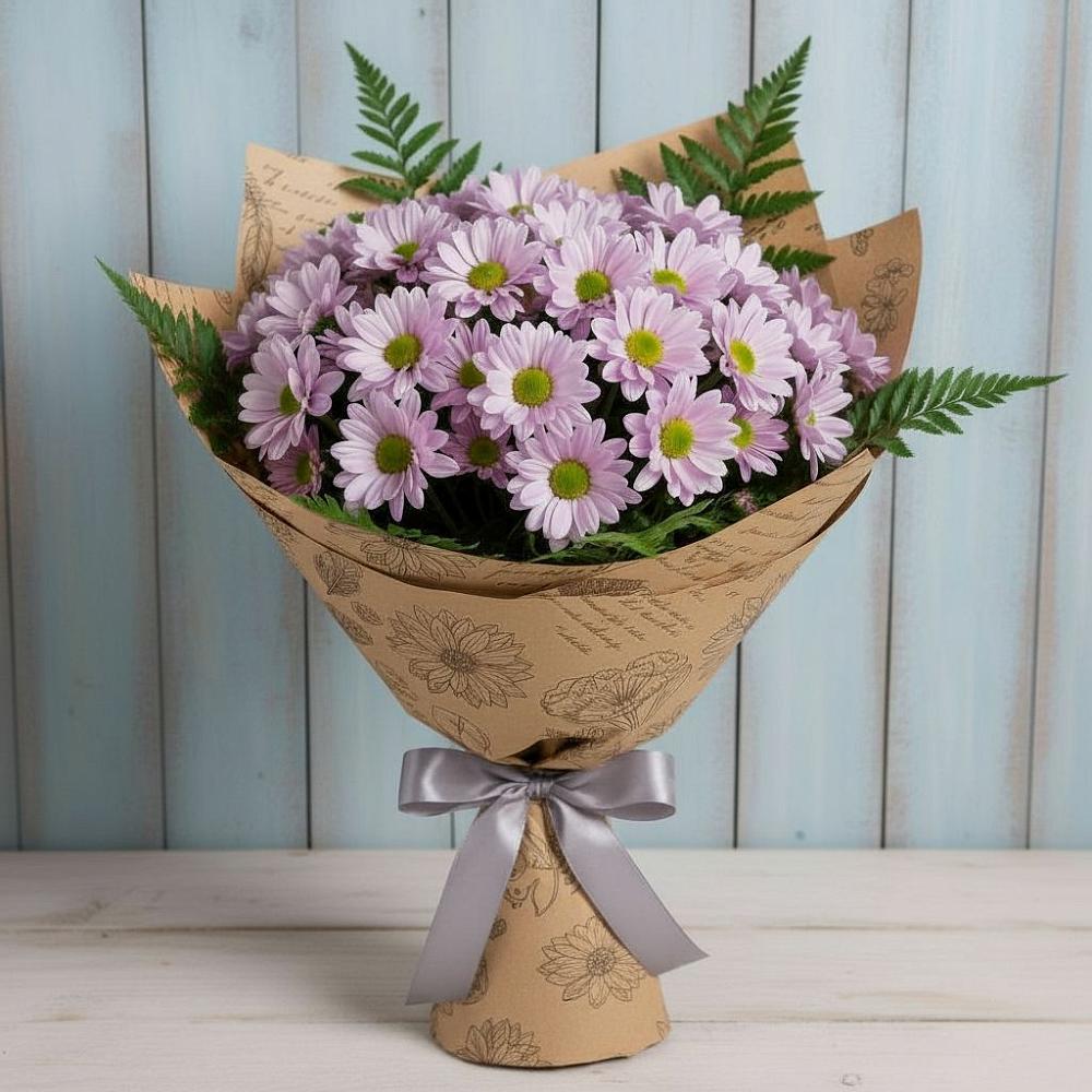 Букет цветов из: Хризантемы в Муслюмово Татарстан