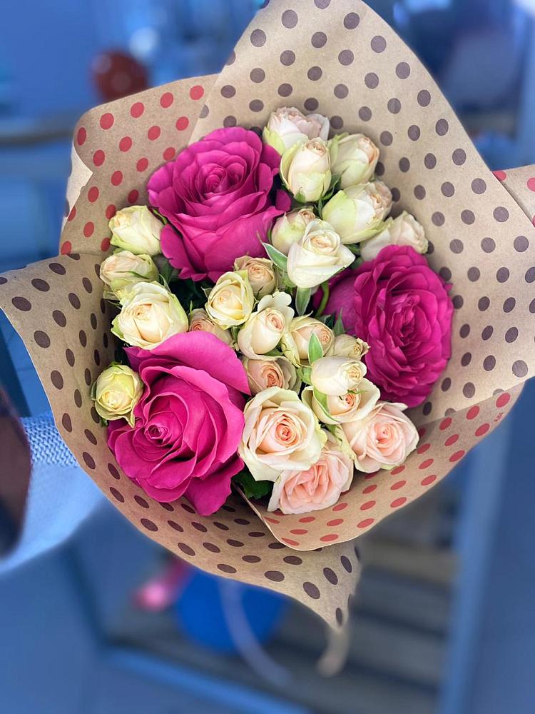 Букет цветов из: Розы в Муслюмово Татарстан