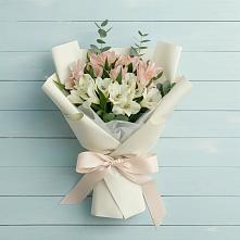 Букет цветов из:  Альстромерии в Муслюмово Татарстан