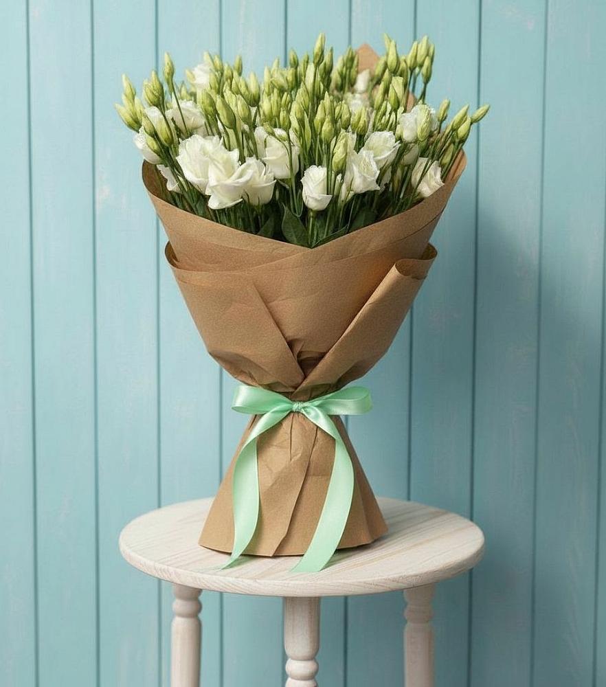 Букет цветов из: Лизиантусы в Муслюмово Татарстан