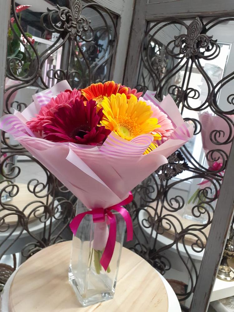 Букет цветов из: Герберы в Муслюмово Татарстан