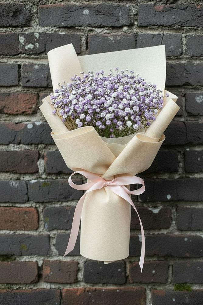 Букет цветов из: Гипсофила в Муслюмово Татарстан