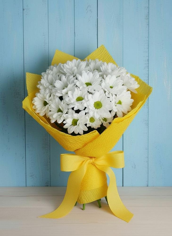 Букет цветов из: Хризантемы в Муслюмово Татарстан