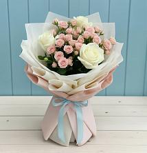 Букет цветов из:  Розы в Муслюмово Татарстан