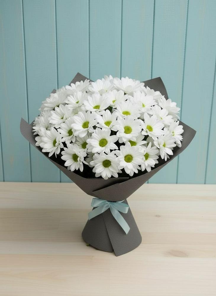 Букет цветов из: Хризантемы в Муслюмово Татарстан