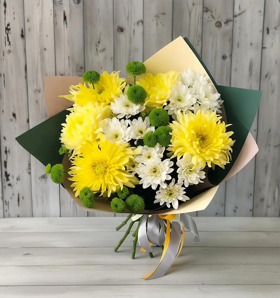 Букет цветов из: Хризантемы в Муслюмово Татарстан