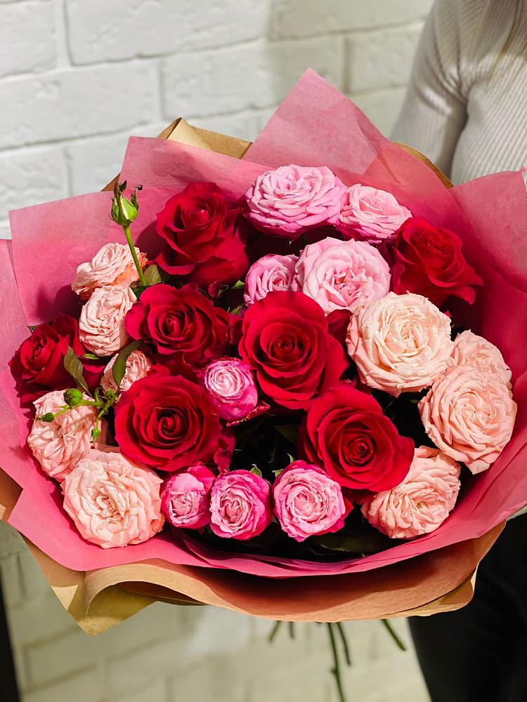 Букет цветов из: Розы в Муслюмово Татарстан