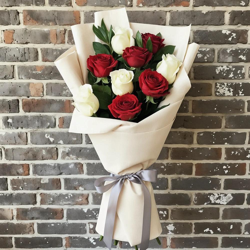 Букет цветов из: Розы в Муслюмово Татарстан