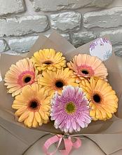 Букет цветов из:  Герберы в Муслюмово Татарстан