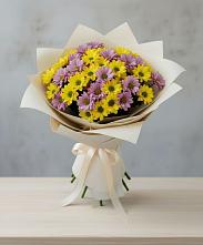 Букет цветов из:  Хризантемы в Муслюмово Татарстан