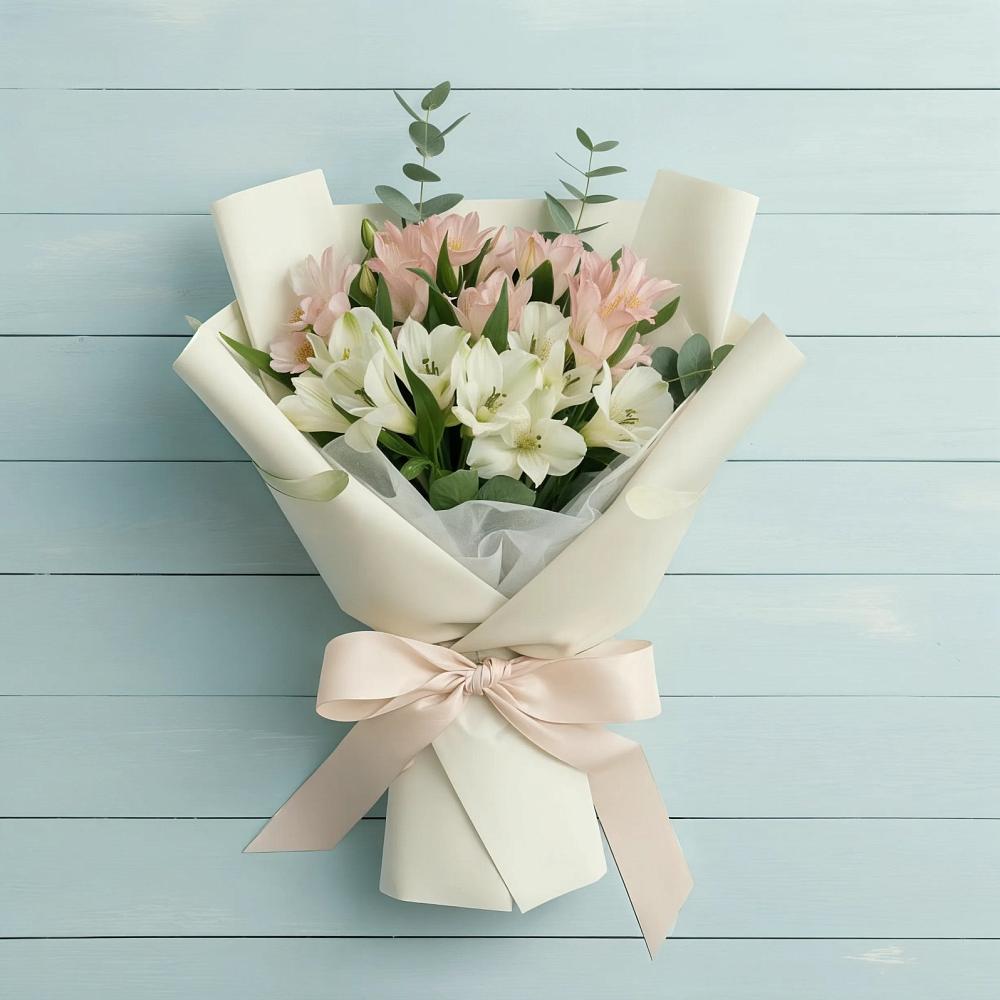 Букет цветов из: Альстромерии в Муслюмово Татарстан