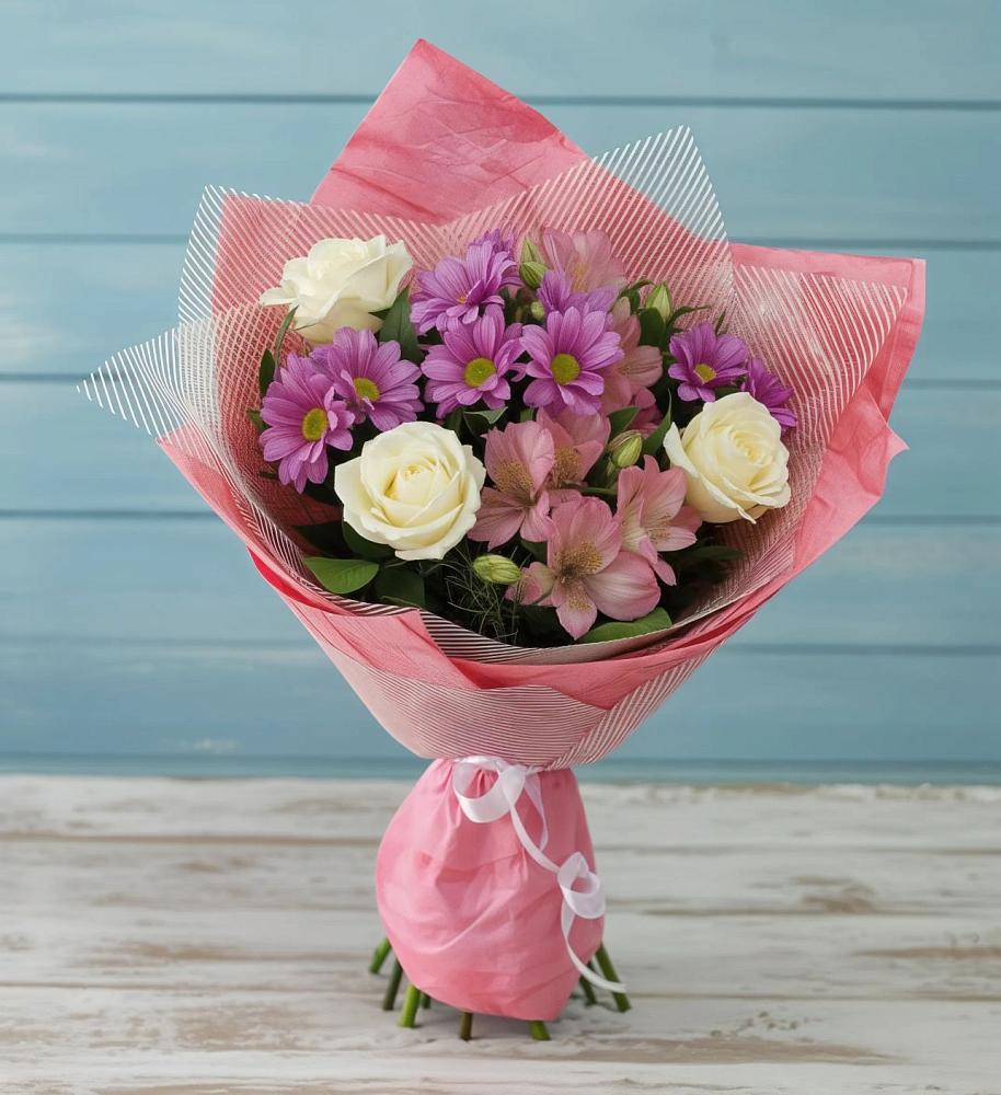 Букет цветов из: Герберы в Муслюмово Татарстан