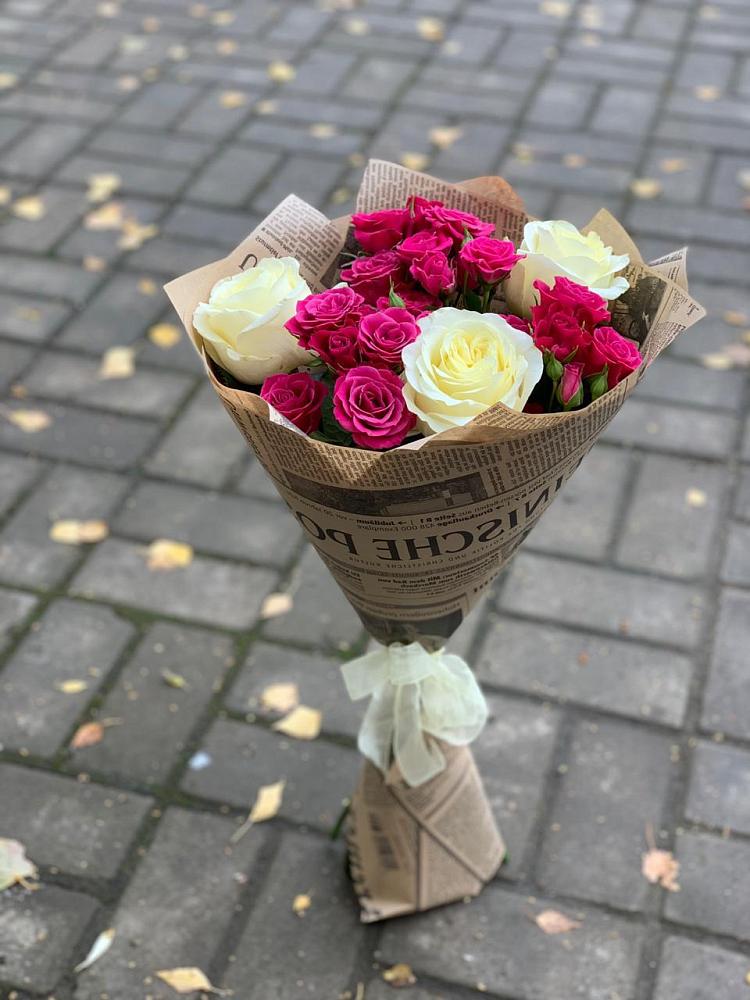 Букет цветов из: Розы в Муслюмово Татарстан