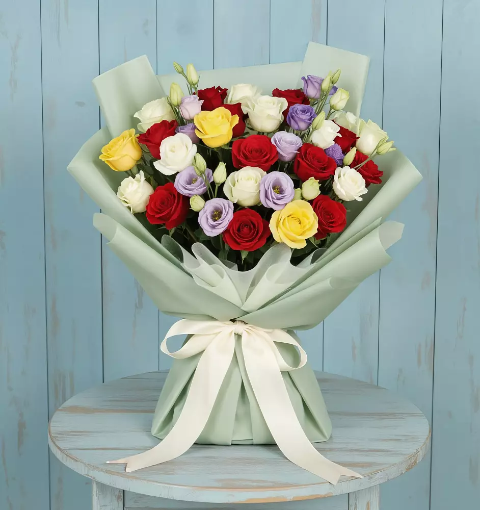 Букет цветов из: Розы в Муслюмово Татарстан