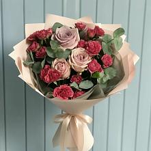 Букет цветов из:  Гвоздики и Розы #REPLACE_PRED# Муслюмово Татарстан