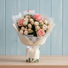 Букет цветов из:  Розы в Муслюмово Татарстан