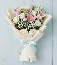 Букет цветов из:  Лилии в Муслюмово Татарстан