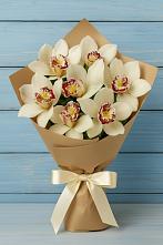 Букет цветов из:  Орхидеи и Розы в Муслюмово Татарстан